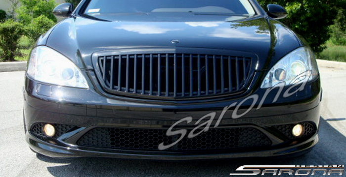 Custom Mercedes S Class  Sedan Grill (2007 - 2009) - $490.00 (Part #MB-034-GR)